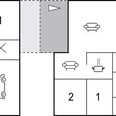 度假居 In With Wifi Højby